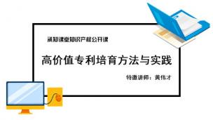 高价值专利培育方法与实践