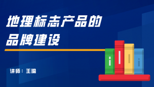 地理标志产品的品牌建设